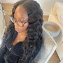 Sew-In with leave out