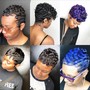 Touch up Relaxer (back & sides)