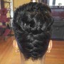 Braided Updo (no extensions added)