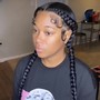 2 feed in Braids