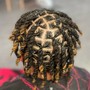 Dreadlocks (half head)