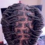 Kid's loc retwist