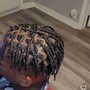 Natural braids with beads