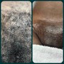 Men's Back Wax (Half)