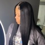 Dye/Ombré color wig an bundles