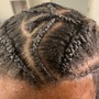 Freestyle French Braids w/ natural hair