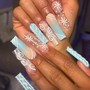 Short Colored Acrylic Set