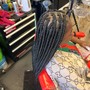 Medium individual braids below butt  length add on