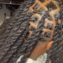 Large Knotless Braids