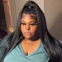 Lace front/frontal install