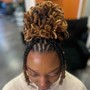 Loc Style (Short Locs)