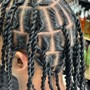 Feed-in braids