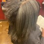 Relaxed Hair- Texturizer (Short Hair Only)