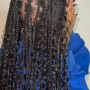 Knotless Braids curly ends (any length)