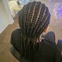 Takedown individual braids