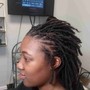 Loc Retwist  Adults 15-up ($10+ for smaller Locs)