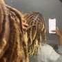 Starter Locs - two strand twist