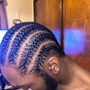 Stitch Braids Straight Back