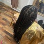 Half up Half Down Quick Weave