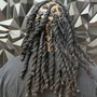 Instant Locs - (Natural Hair Shoulder Length)