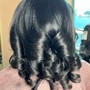 Goddess Silk Press (Curls)