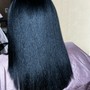 Silk Press Ponytail