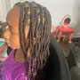 Kid Small knotless braids