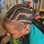 Natural Hair Cornrows