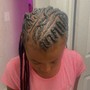 Kid's Braids style (hair included)