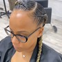 Stitch Braids (hair added) ($100/hr)