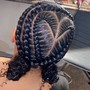 Stitch Braids (hair added) ($100/hr)