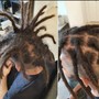 Palm Roll/ Retwist w/ Styling