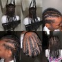 Cornrows (straight-backs)