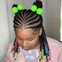 Butterfly loc /infinity locs. medium waist