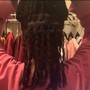 Loc Re-twist w/ Basic Style (Above Ear Length)