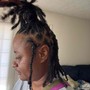 Loc Retwist with Wash