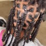 Loc and scalp massage and wash