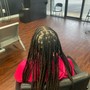 Knotless braids large