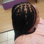 Calf length for braids