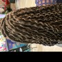 Cornrows silky hair