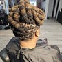 Comb Twist shaved sides