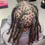 Loc touch up and style