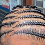 free style feed-in braids