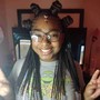 Kid's Braids ages 1-4 natural hair style