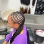 Small Ashanti/Alicia Keys Braids (18-20 Stitch Braids)