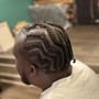 2 Men cornrows