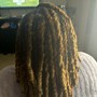 6 months Locs Retwist and style