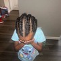 Kid's Braids with Braiding Hair