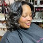 Relaxer touch up