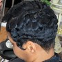 Relaxer,Pixie Cut, Wrap and Curl